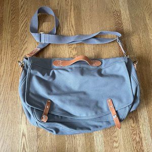 Makr Goods, Grey Canvas Messenger Bag
